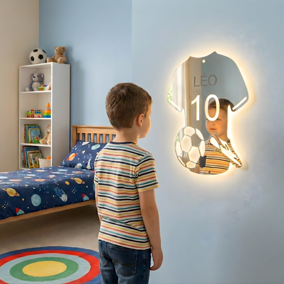 Specchio da calcio personalizzato