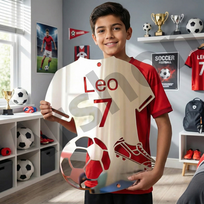 Specchio da calcio personalizzato