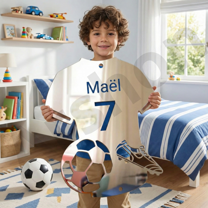 Specchio da calcio personalizzato