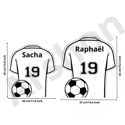 Specchio da calcio personalizzato