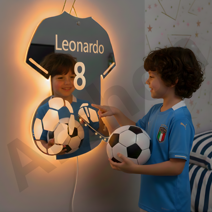 Specchio da calcio personalizzato