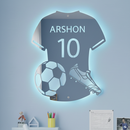 Specchio da calcio personalizzato